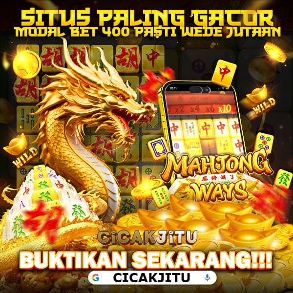 CICAKJITU: Situs Game Online Gahcor Cuan Dijamin Aman 